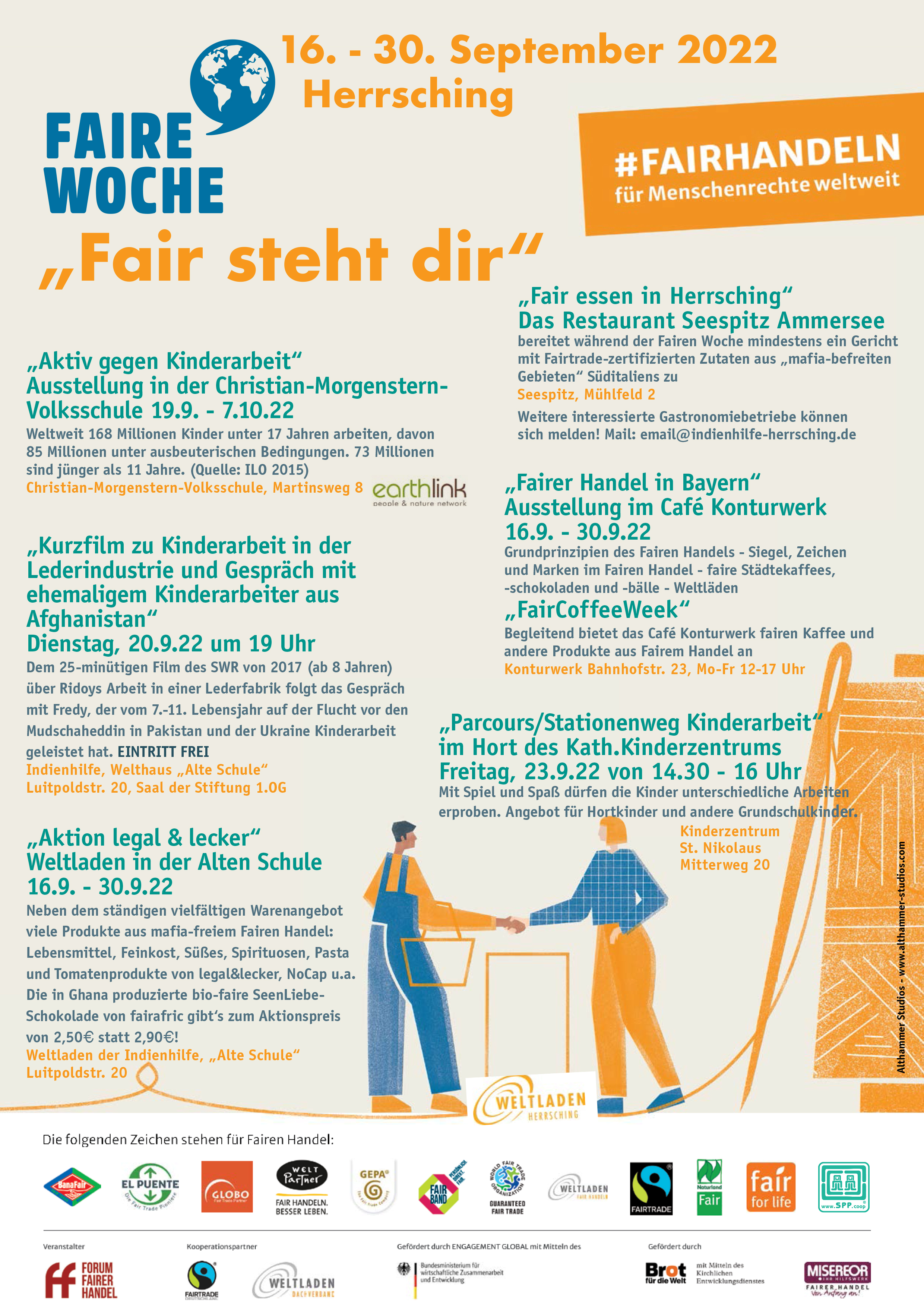 Poster Faire Woche 2022 in Herrsching