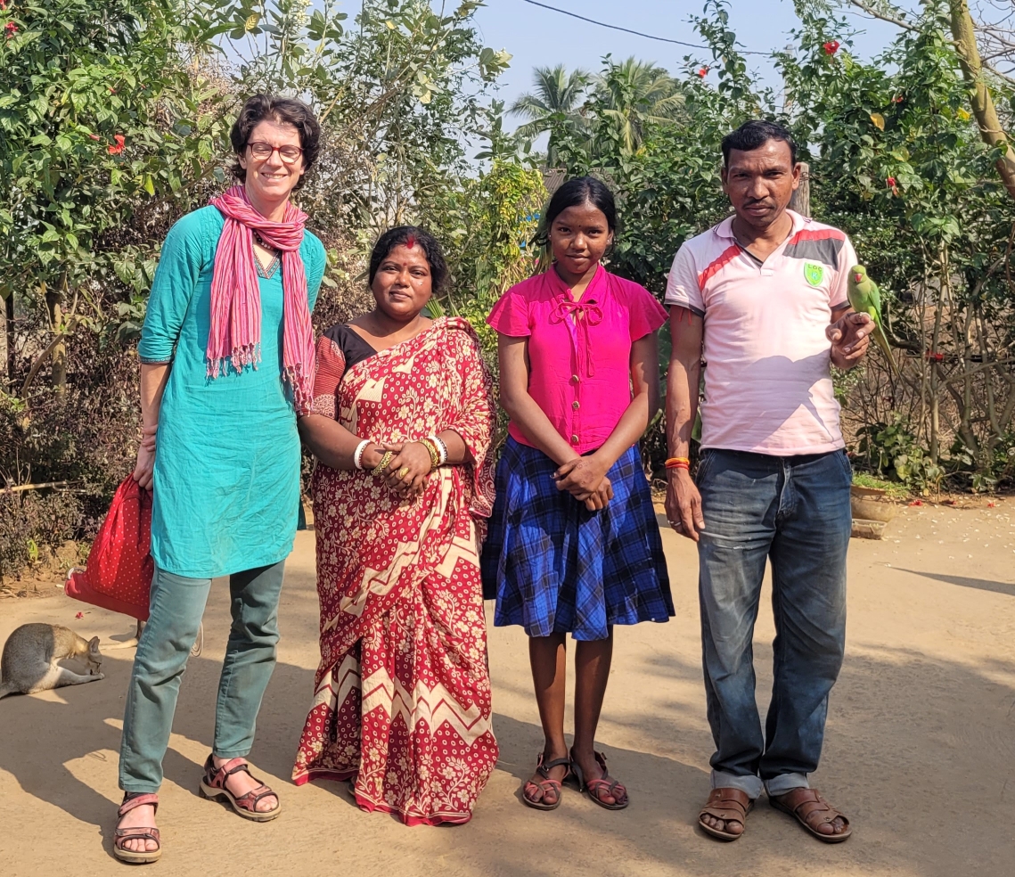 Mousumi und ihre Familie