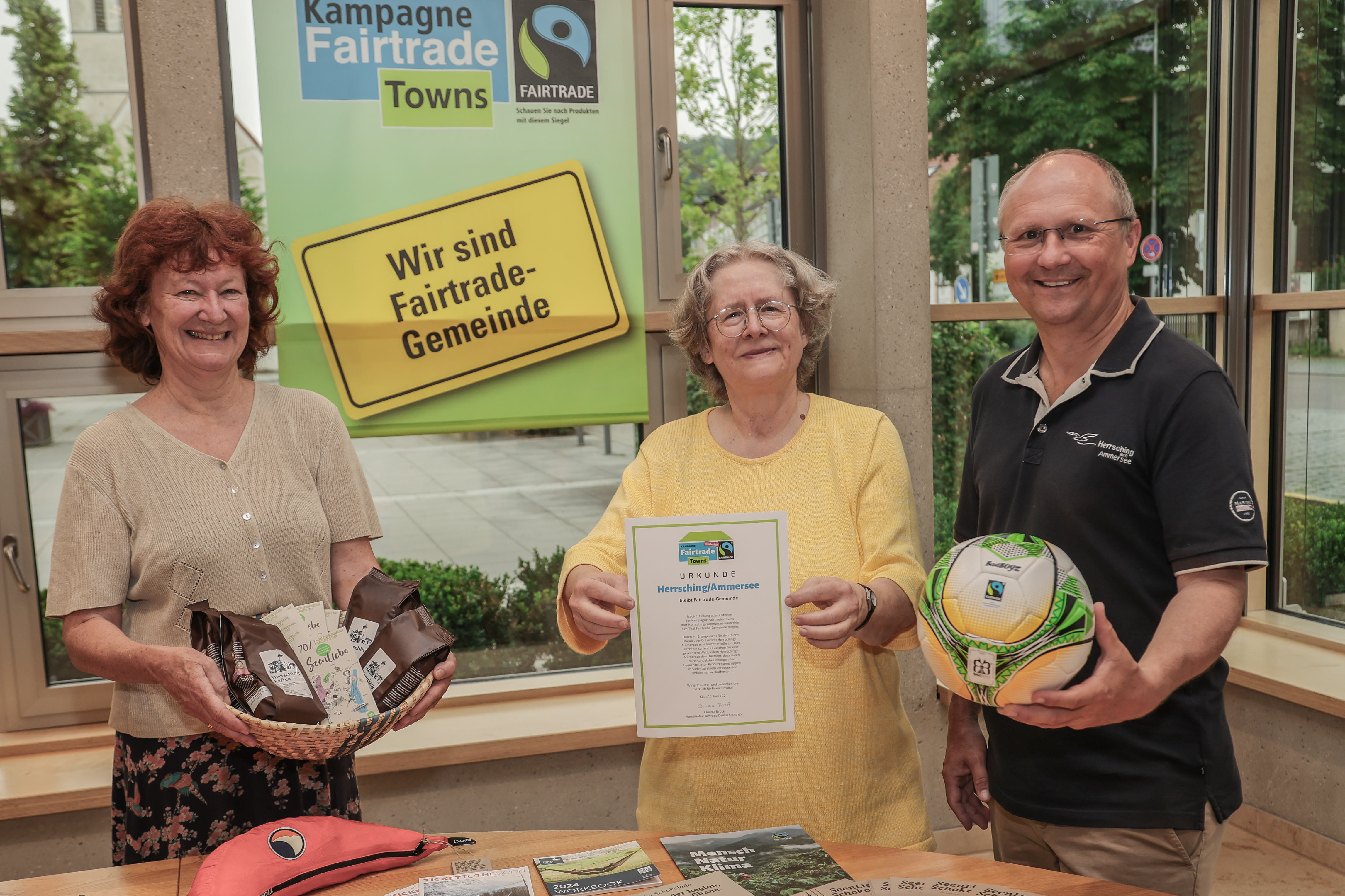 Titelverlängerung Fairtrade-Gemeinde Herrsching 2024