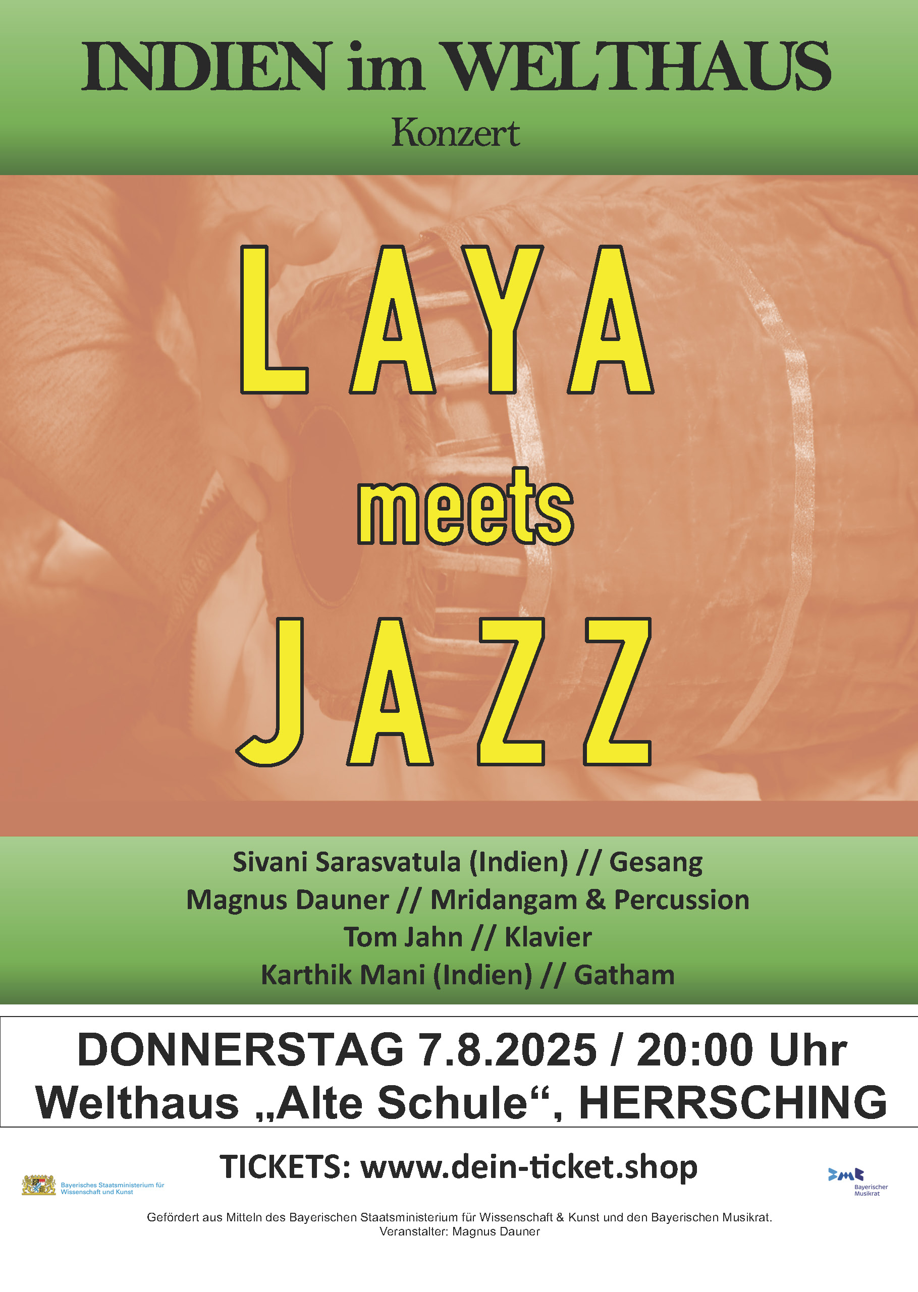 Plakat Laya Meets Jazz