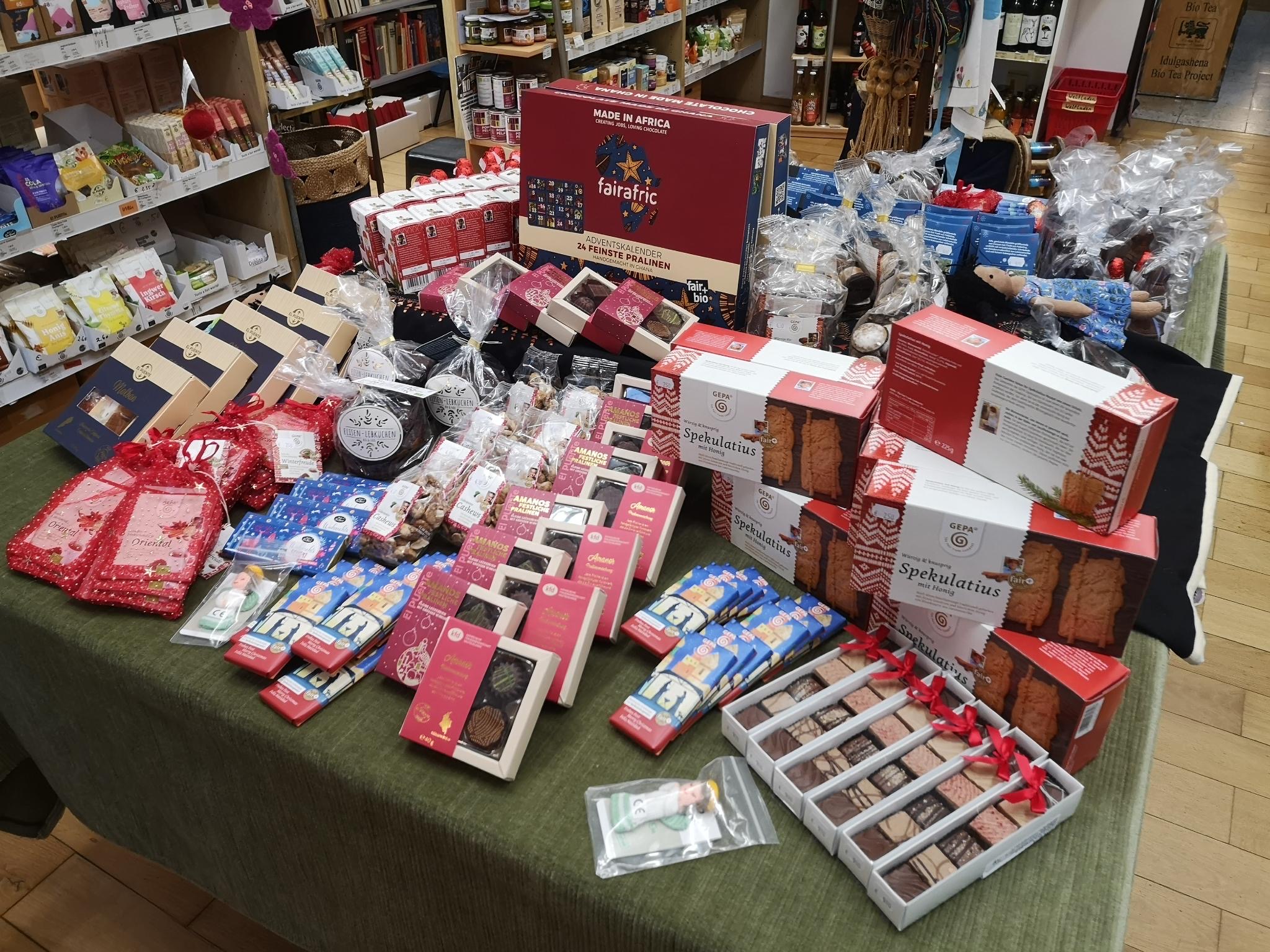 Fairer Advent im Weltladen Produkte 2